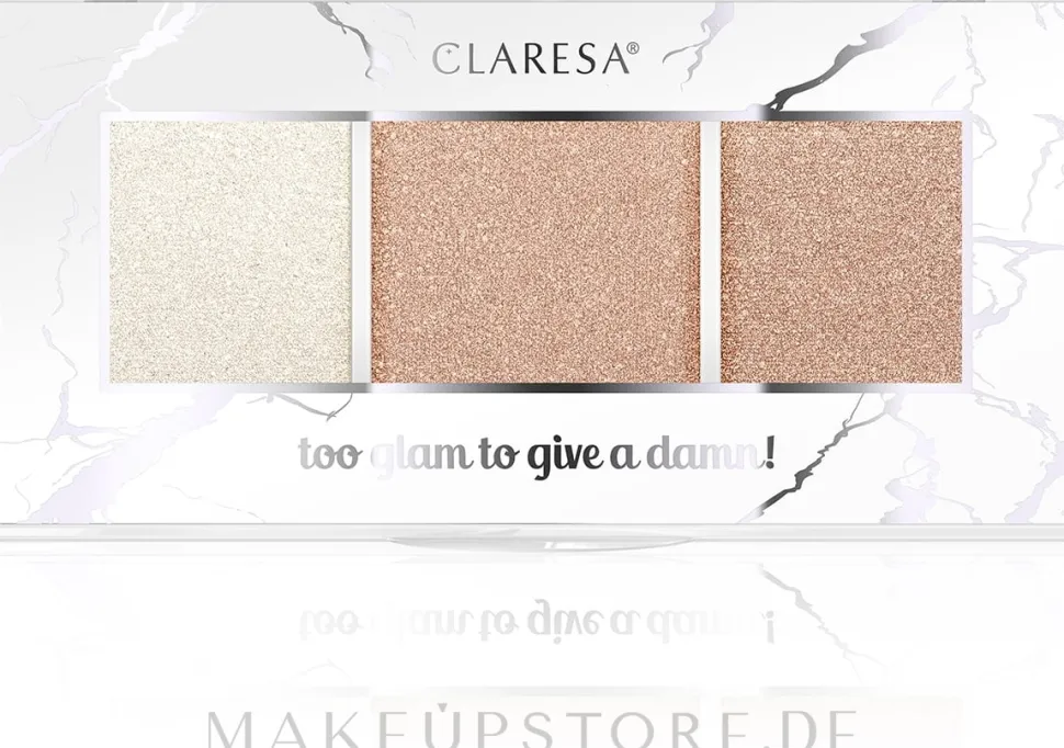 Claresa Too Glam To Give A Damn Highlighter Palette