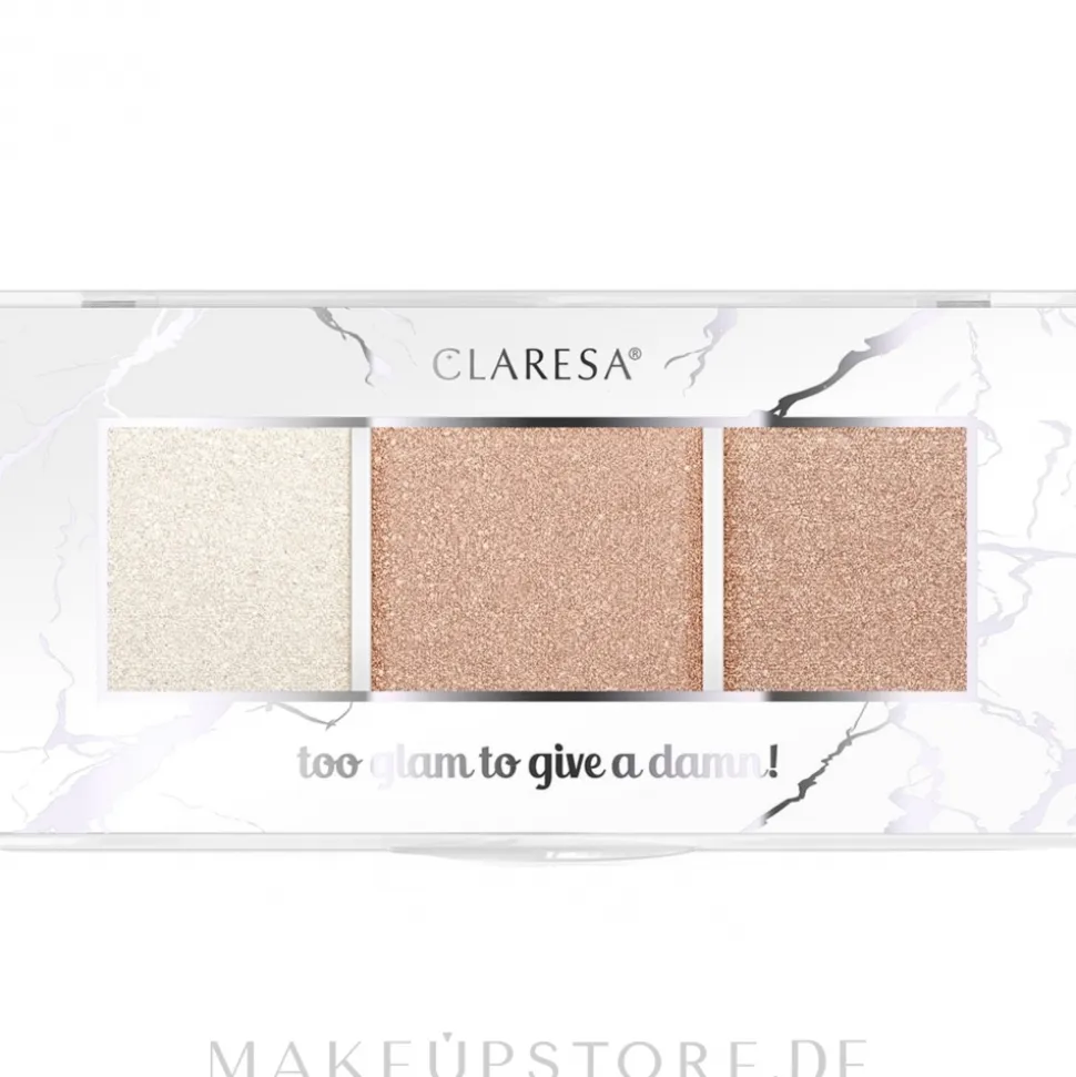 Claresa Too Glam To Give A Damn Highlighter Palette