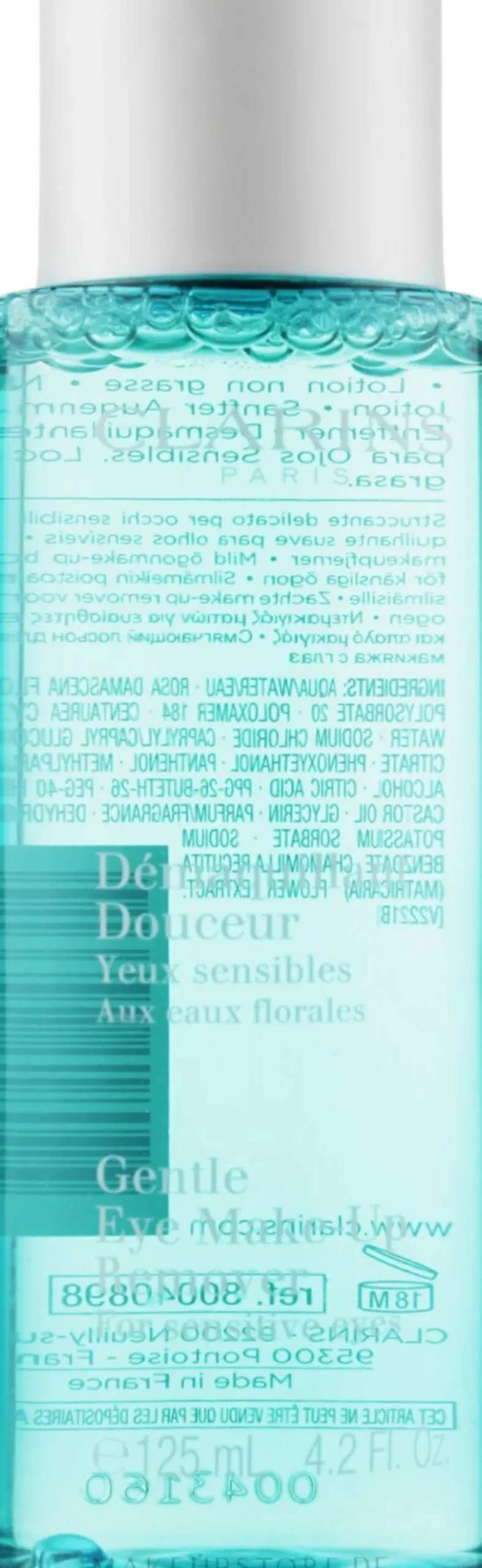 Clarins Gentle Eye Make-Up Remover Lotion