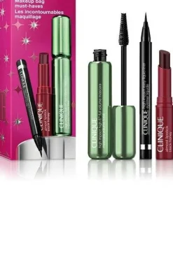 Clinique Makeup Bag Must-Haves (mascara/10ml + eye/liner/0.34g + l/balm/1.2g)