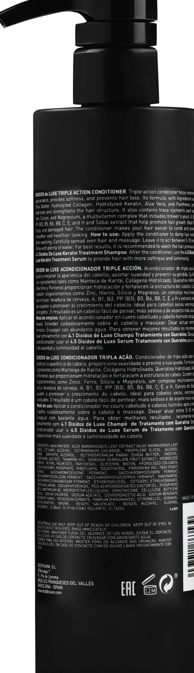 Conditioner gegen Haarausfall mit dreifacher Wirkung № 4.2