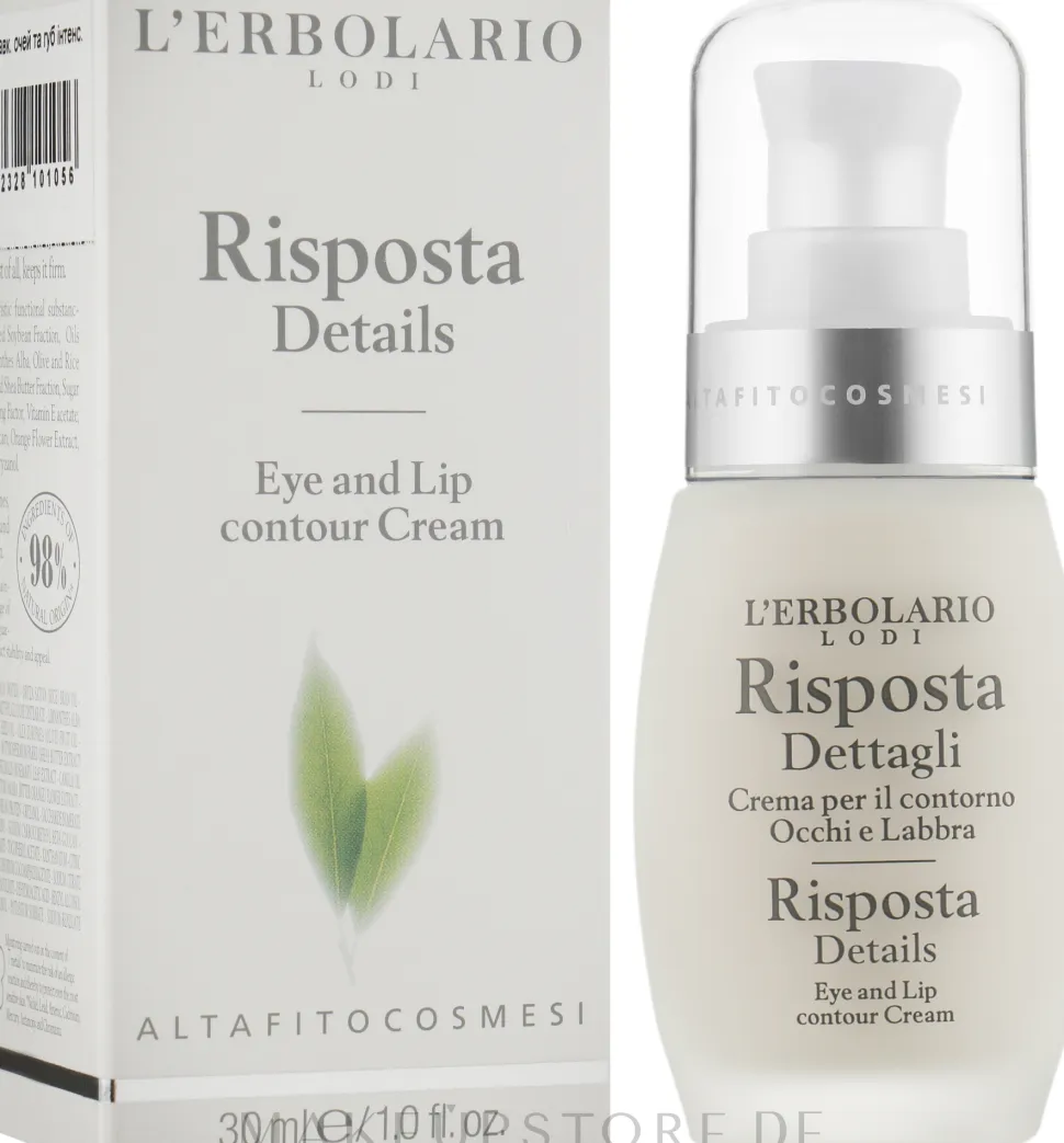 Creme für die Augen- und Lippenpartie
