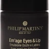 Creme für die Haut um die Augen und Lippen