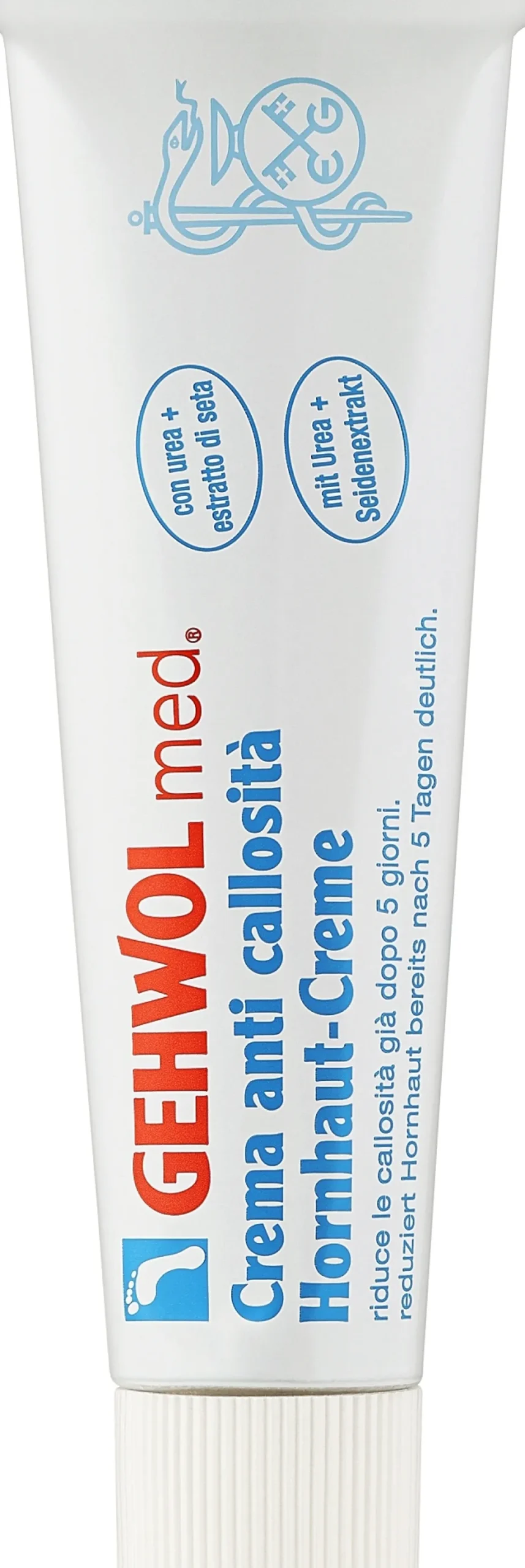 Creme für schwielige Fußhaut