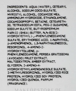 Cremefarbe mit Mikropigmenten