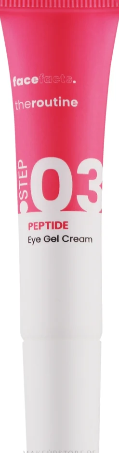 Creme-Gel für die Haut um die Augen mit Peptiden