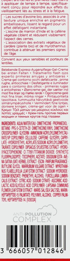 Creme-Gel gegen Augenringe
