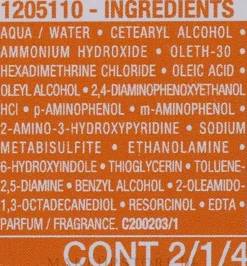 Creme-Haarfarbe