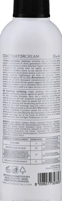 Creme-Oxidationsmittel 6%