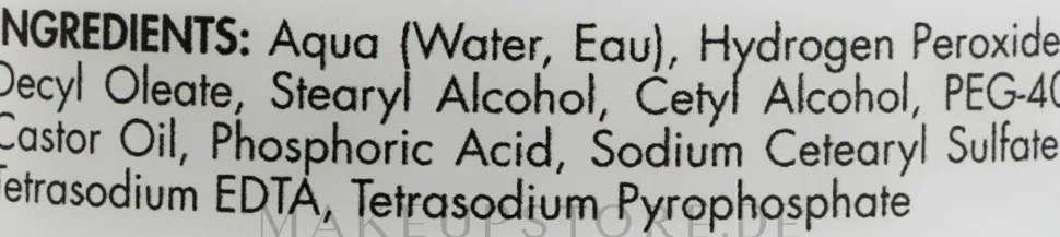 Cremiger Oxidationsentwickler