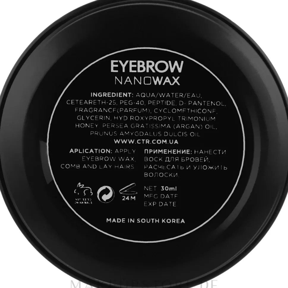 CTR Professional Nano Wax Eye Brow
