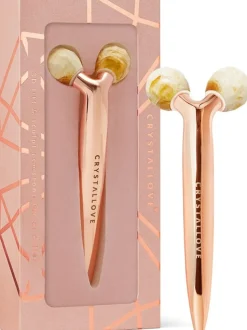 3D Lifting-Massager für das Gesicht mit milchigem Bernstein