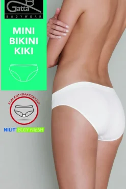 Damen nahtlose Slips 'Mini Bikini Kiki', natur