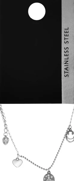 Damenarmband, Smiley, Silber