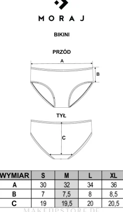 Damen-Slips, laserbeschnitten, weiß