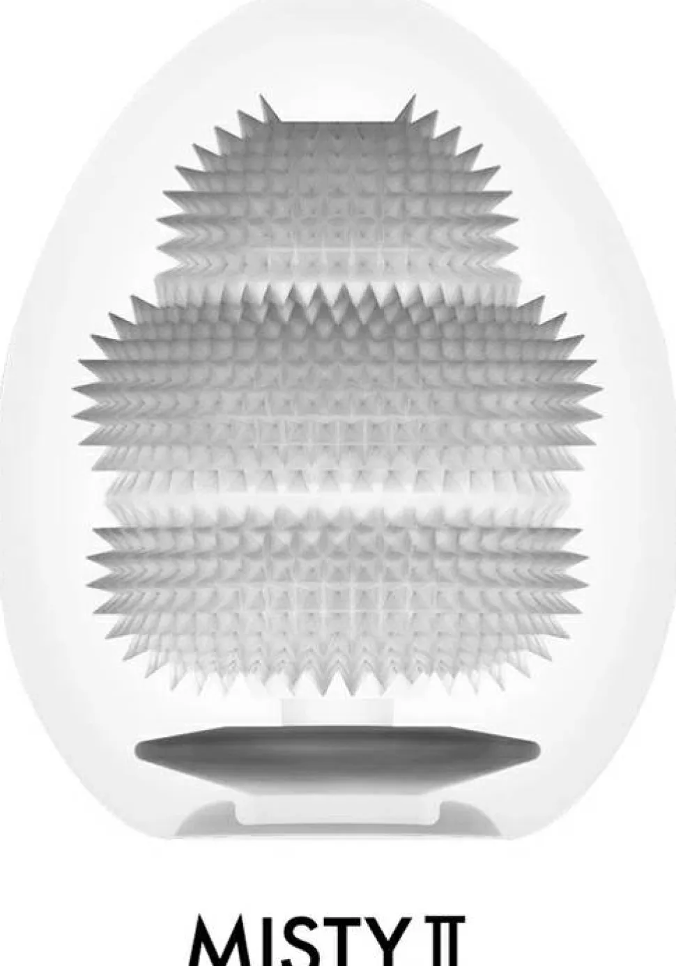 Dehnbarer Masturbator in Eiform