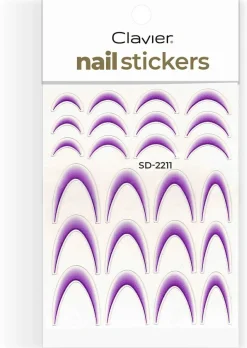 Dekorative Nagelsticker