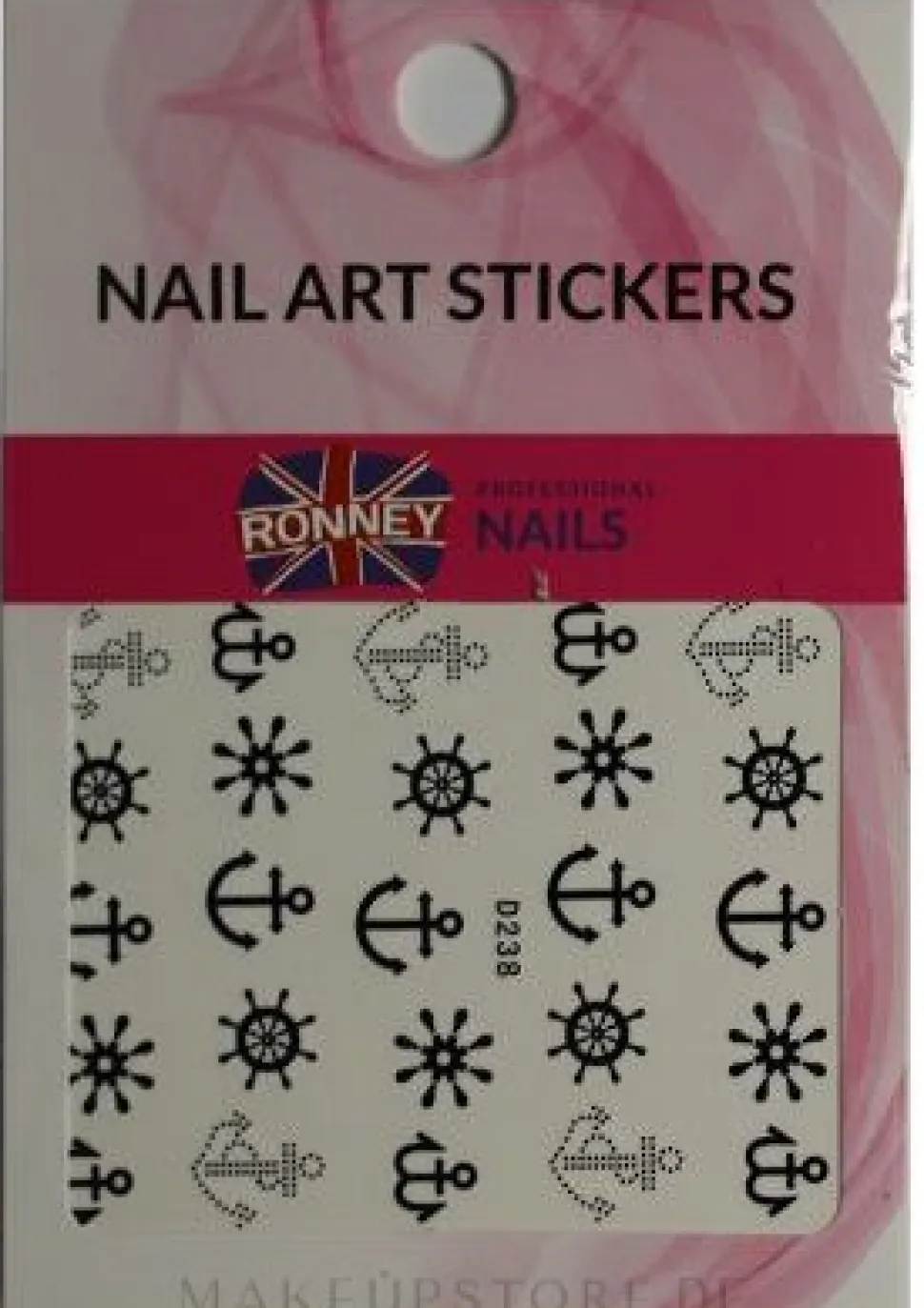 Dekorative Nagelsticker