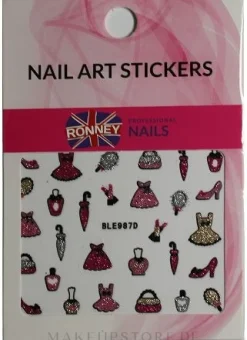 Dekorative Nagelsticker