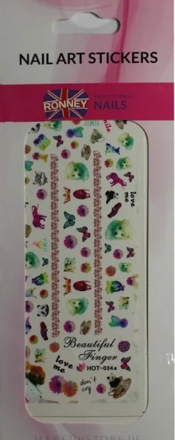 Dekorative Nagelsticker