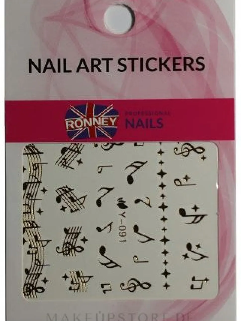 Dekorative Nagelsticker