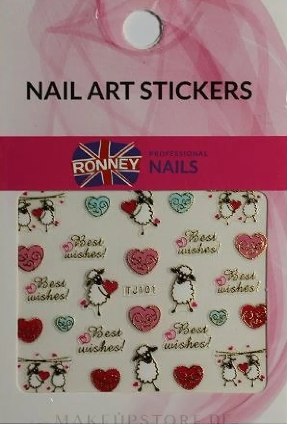 Dekorative Nagelsticker