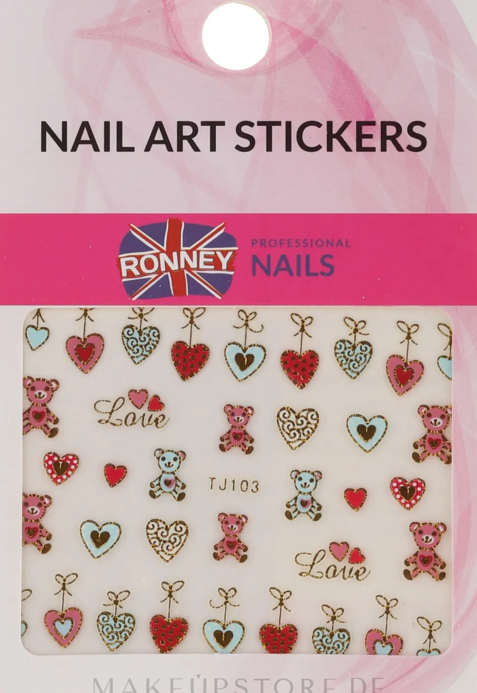 Dekorative Nagelsticker