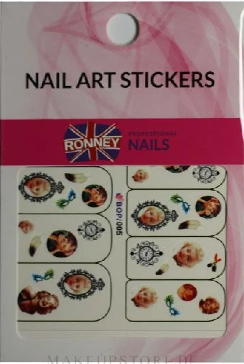 Dekorative Nagelsticker