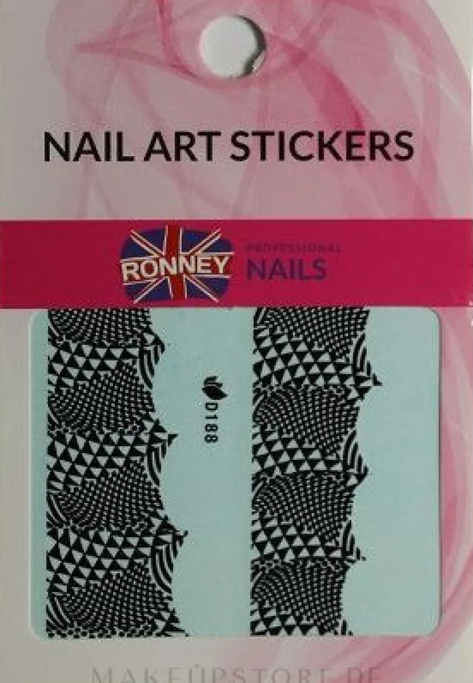 Dekorative Nagelsticker