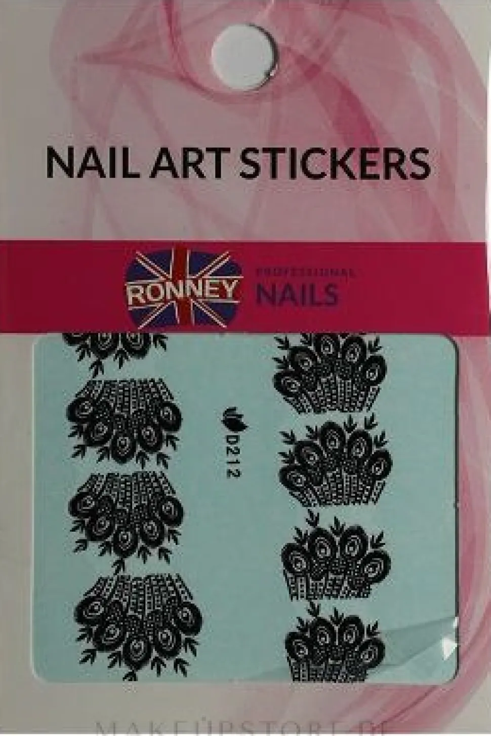Dekorative Nagelsticker
