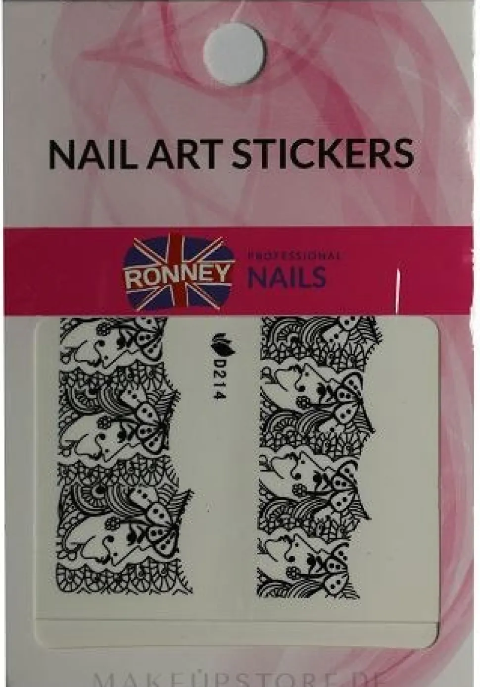 Dekorative Nagelsticker