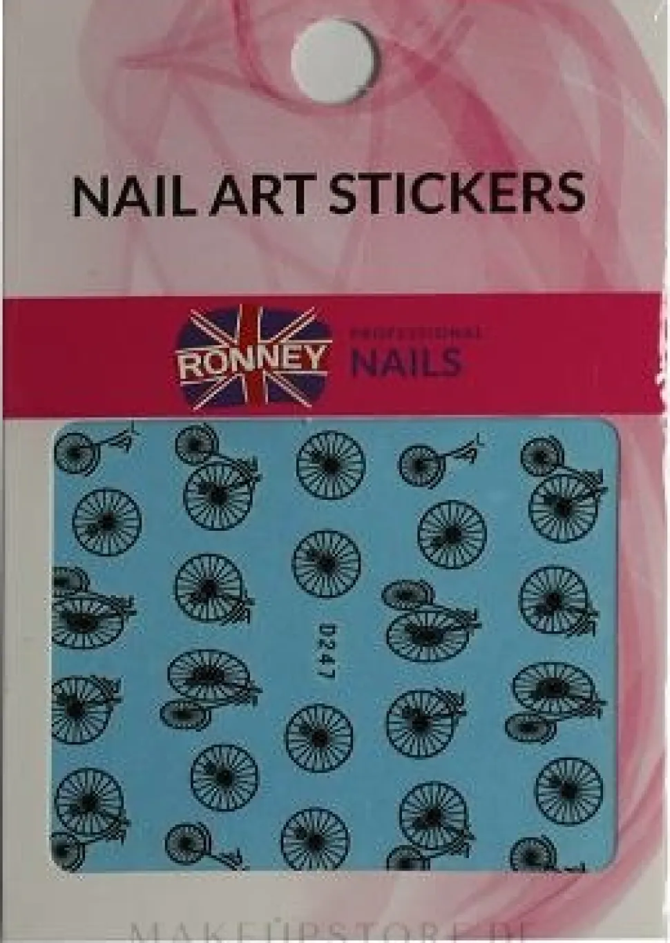 Dekorative Nagelsticker