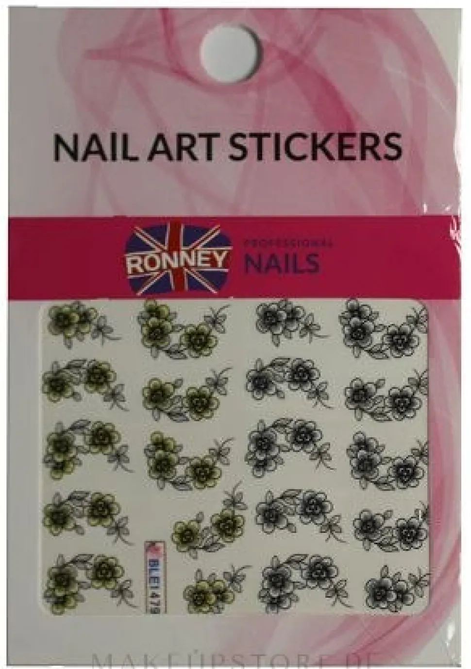 Dekorative Nagelsticker