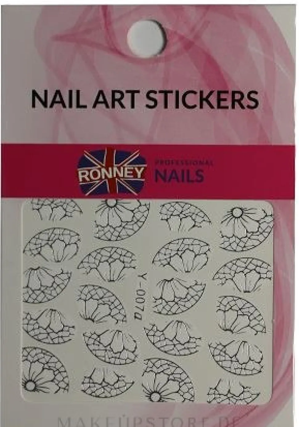 Dekorative Nagelsticker