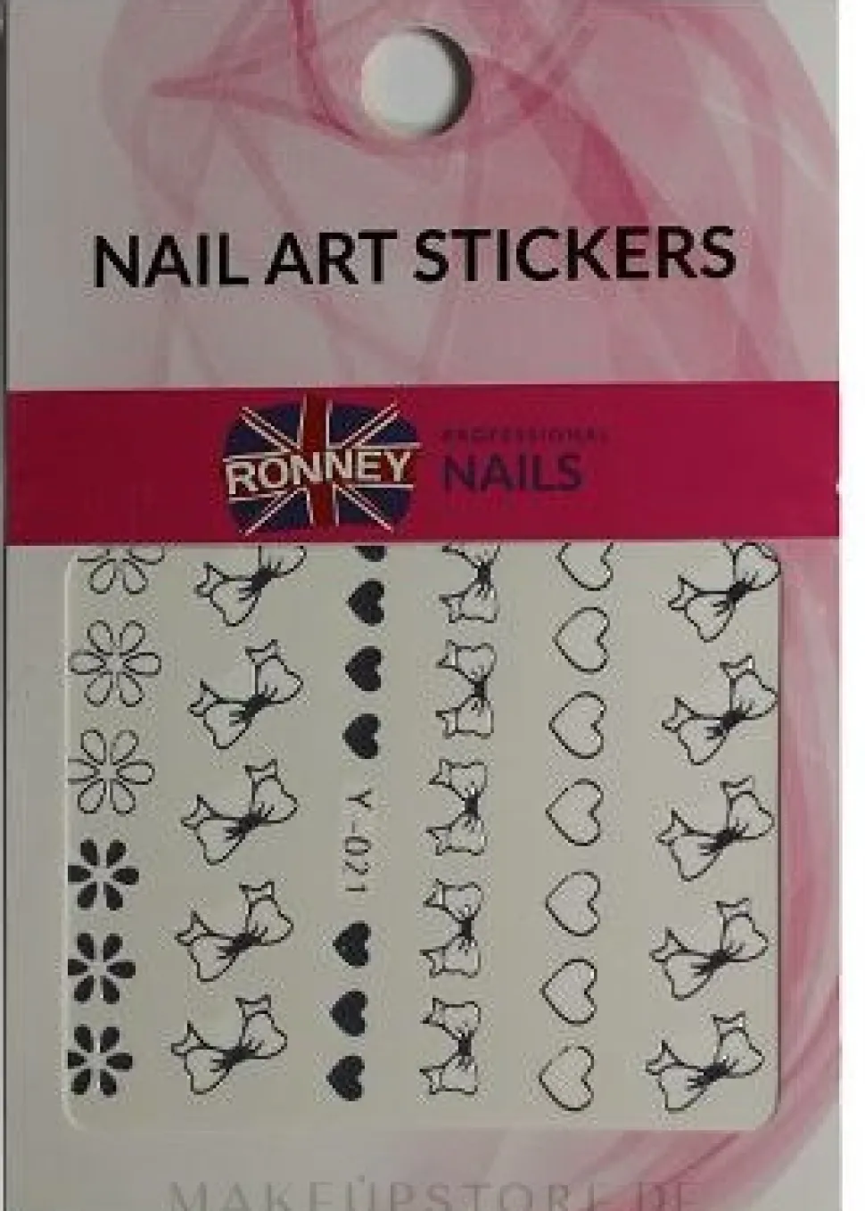 Dekorative Nagelsticker