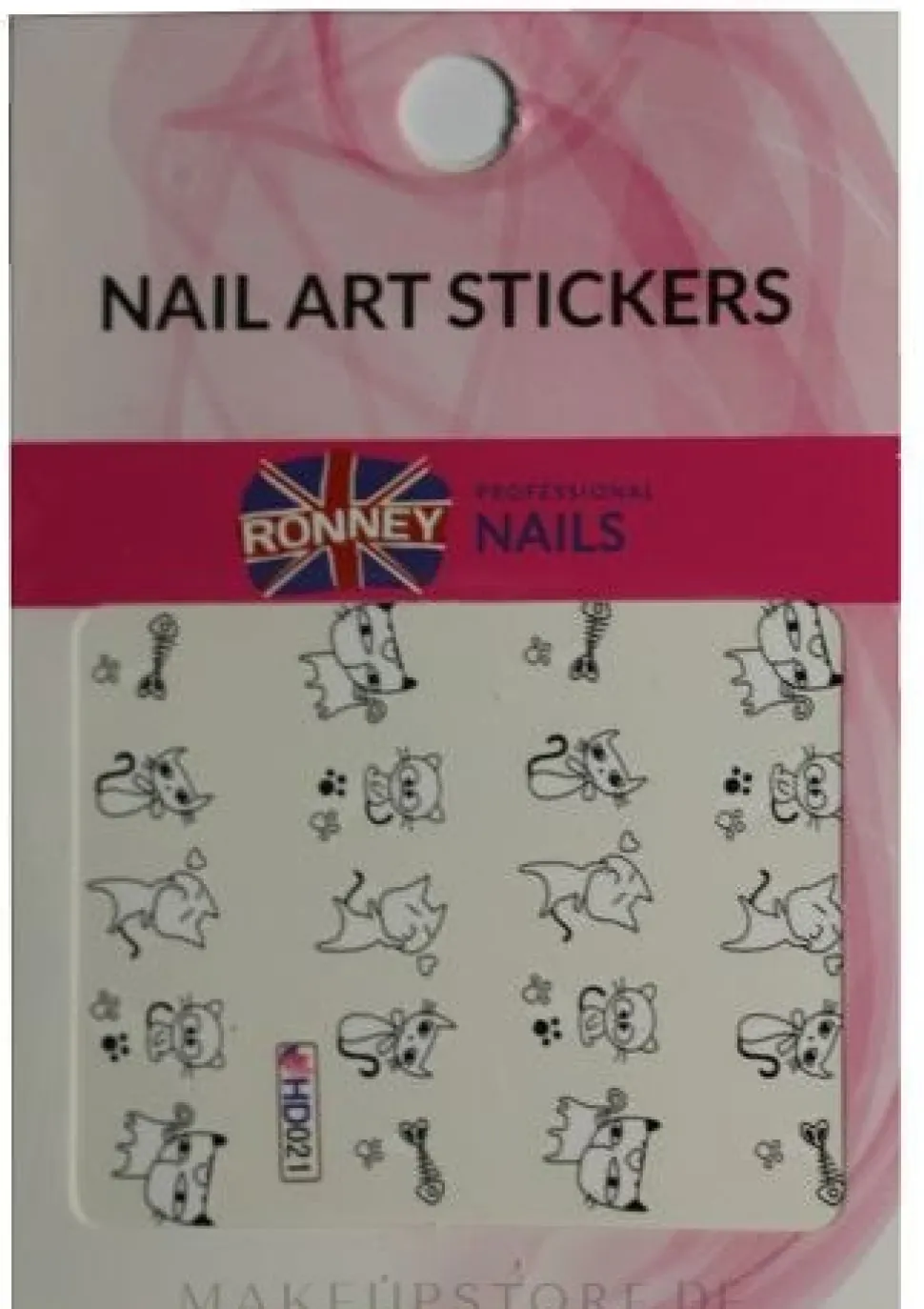 Dekorative Nagelsticker