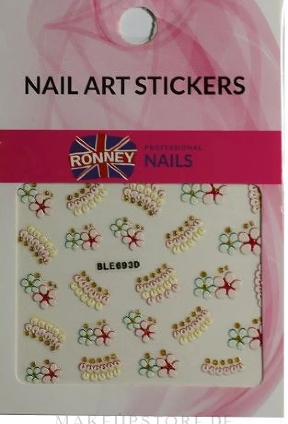 Dekorative Nagelsticker