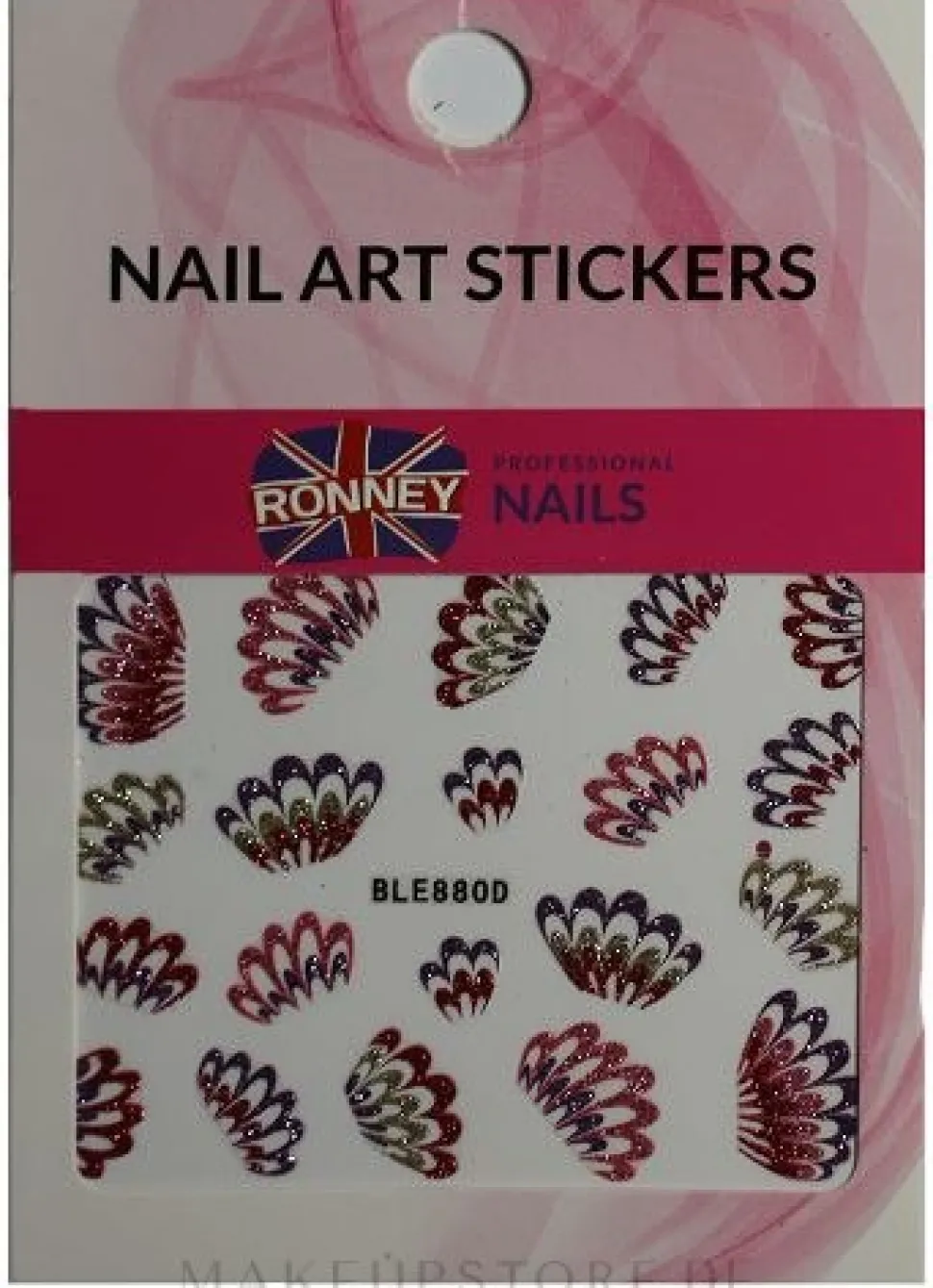 Dekorative Nagelsticker