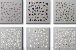Dekorative Nagelsticker 6 St. Set 42737