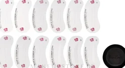 Deni Carte (brow/powder/1pc + stencil/12pcs)