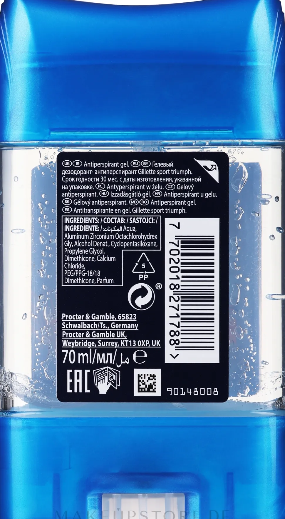 Deo-Gel Antitranspirant
