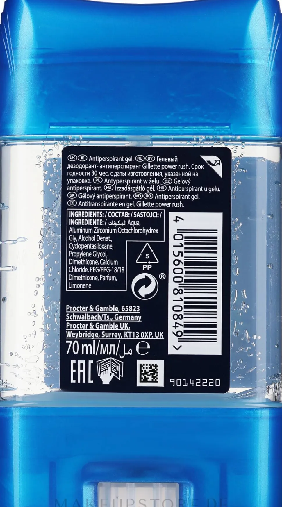 Deo-Gel Antitranspirant