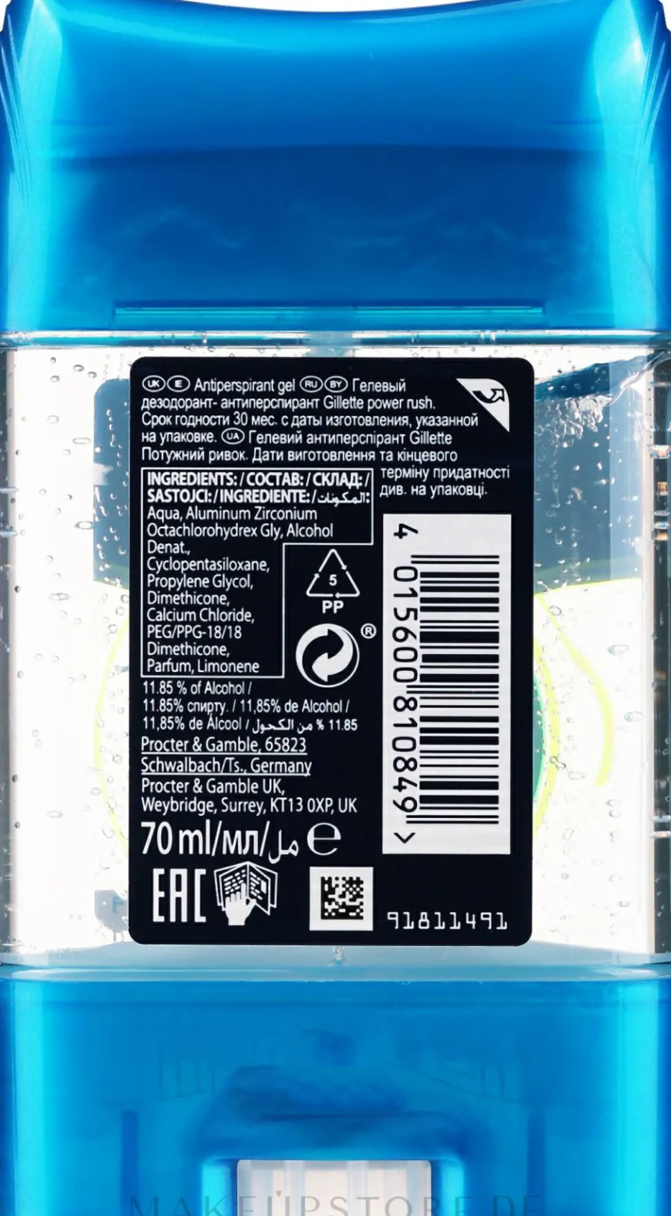 Deo-Gel Antitranspirant