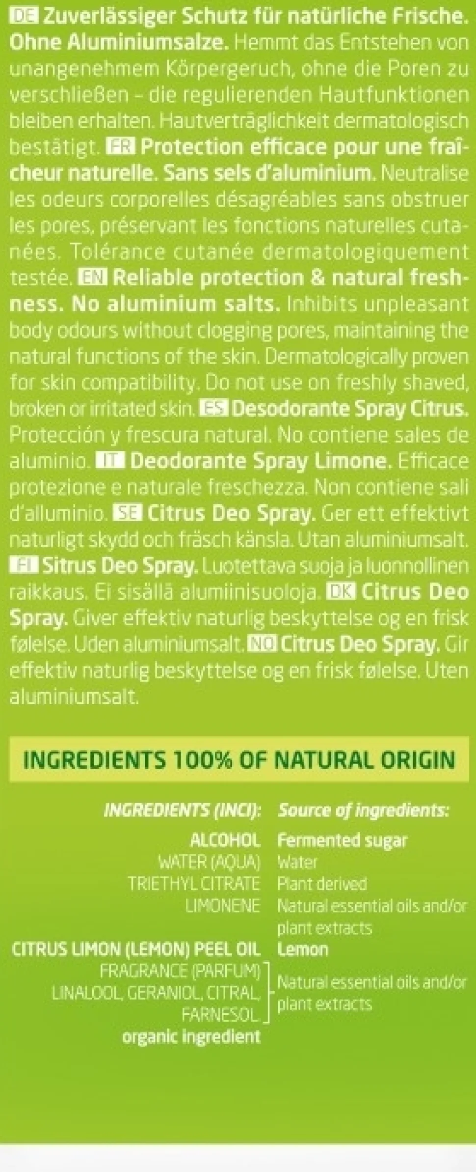 Deospray