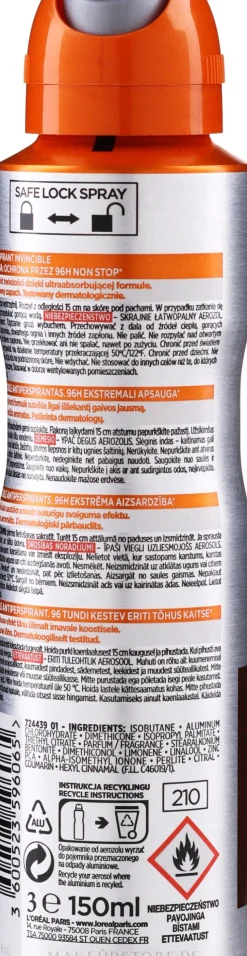 Deospray Antitranspirant