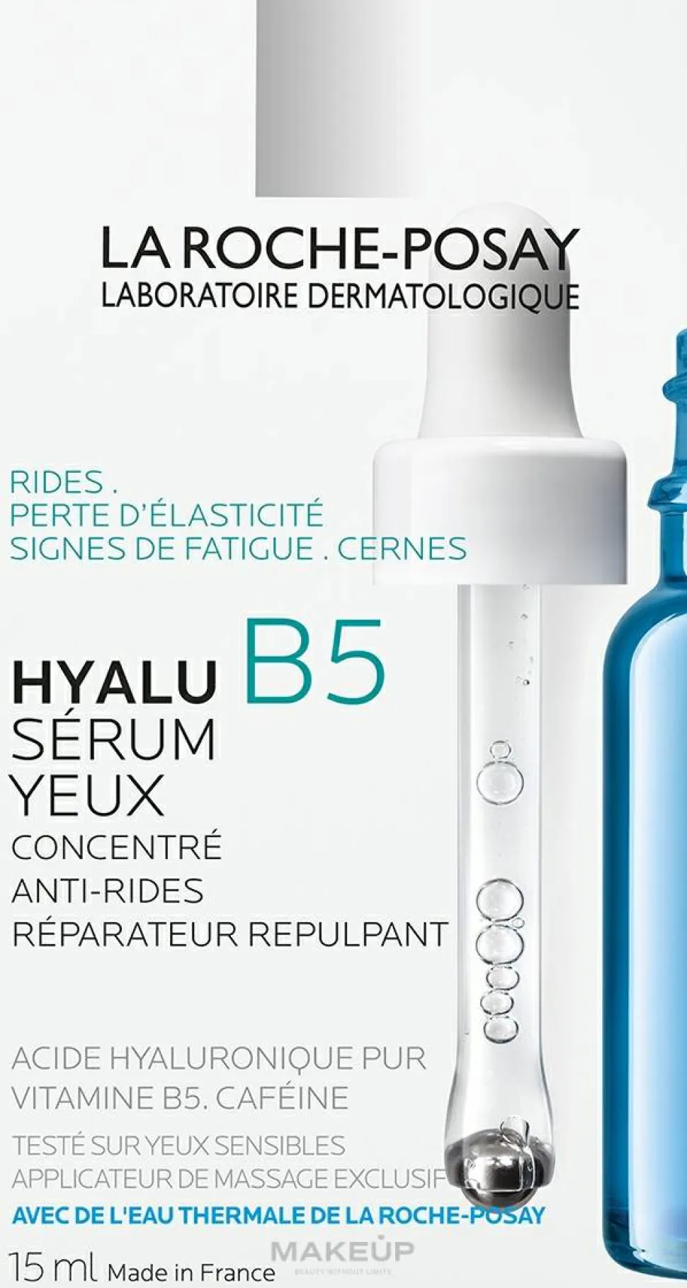 Dermatologisches Serum für empfindliche Haut um die Augen