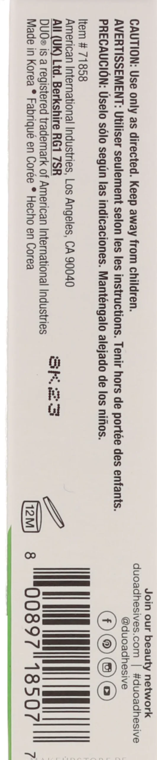 Duo Brush-On Striplash Adhesive Clear