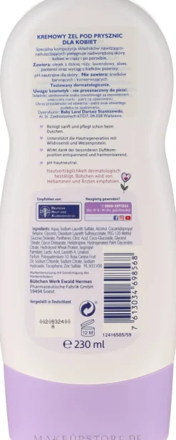 Duschcreme für strapazierte Haut