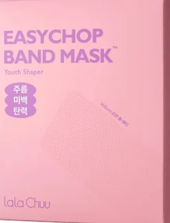 Elastische Stoffmaske für Gesicht und Hals für Lifting und Verbesserung des Hautbildes