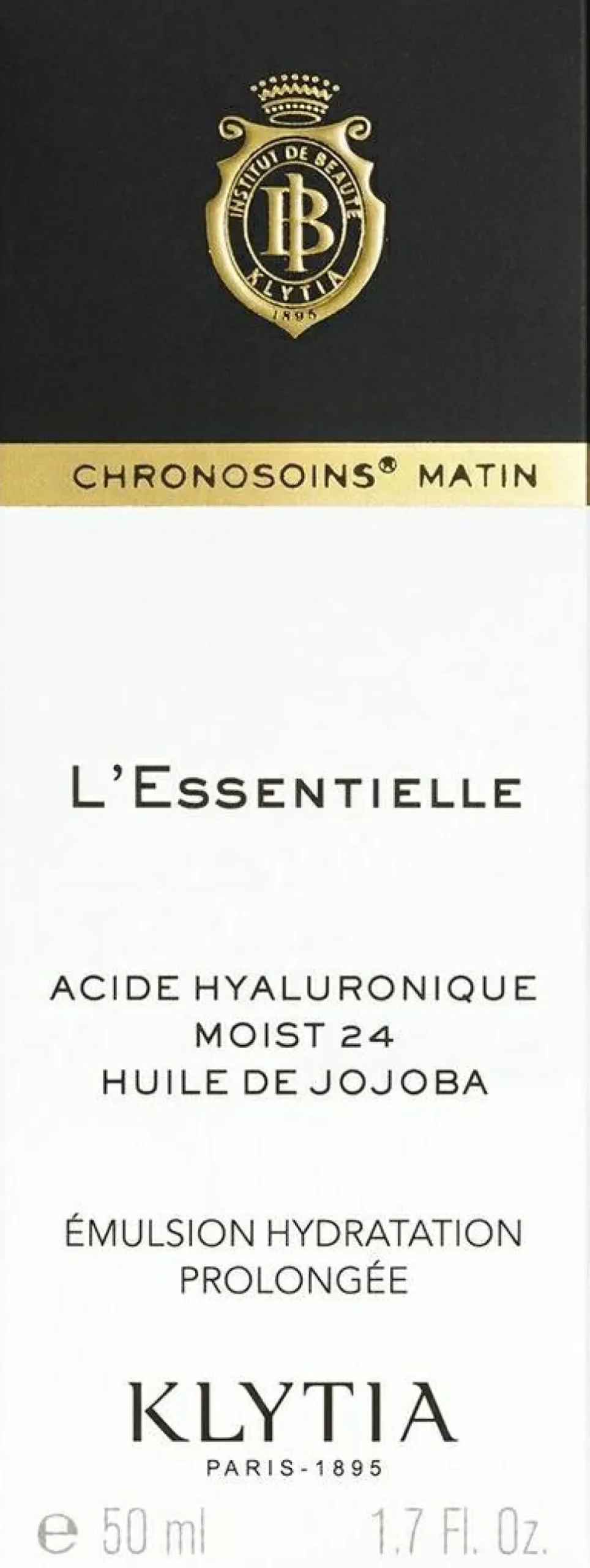 Emulsion für langanhaltende Feuchtigkeitspflege des Gesichts mit Hyaluronsäure
